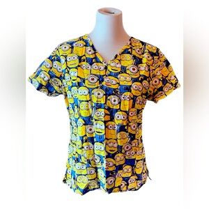 Despicable Me Minions Scrub Top